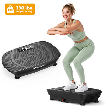 Space-Saving Lymphatic Detox Vibration Plate for Whole Body Workout