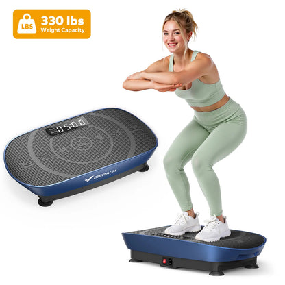Space-Saving Lymphatic Detox Vibration Plate for Whole Body Workout