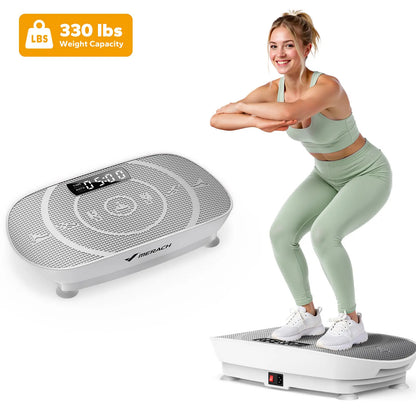 Space-Saving Lymphatic Detox Vibration Plate for Whole Body Workout