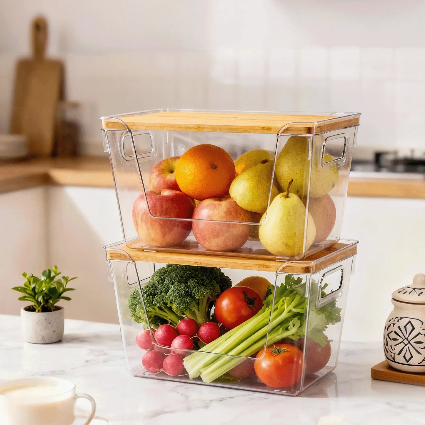 High-Quality Plastic Food Storage Box