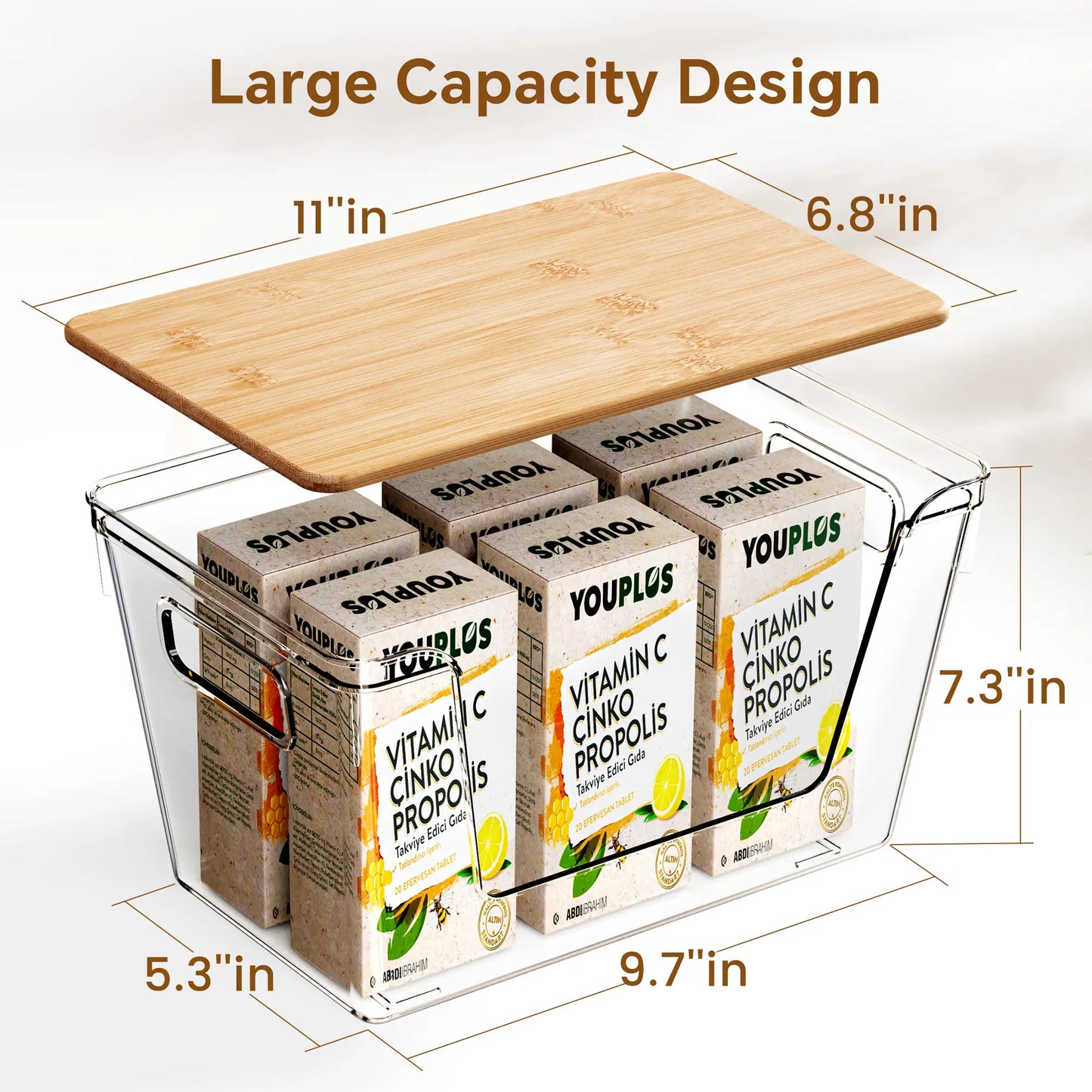 High-Quality Plastic Food Storage Box