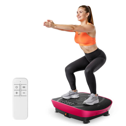 Space-Saving Lymphatic Detox Vibration Plate for Whole Body Workout