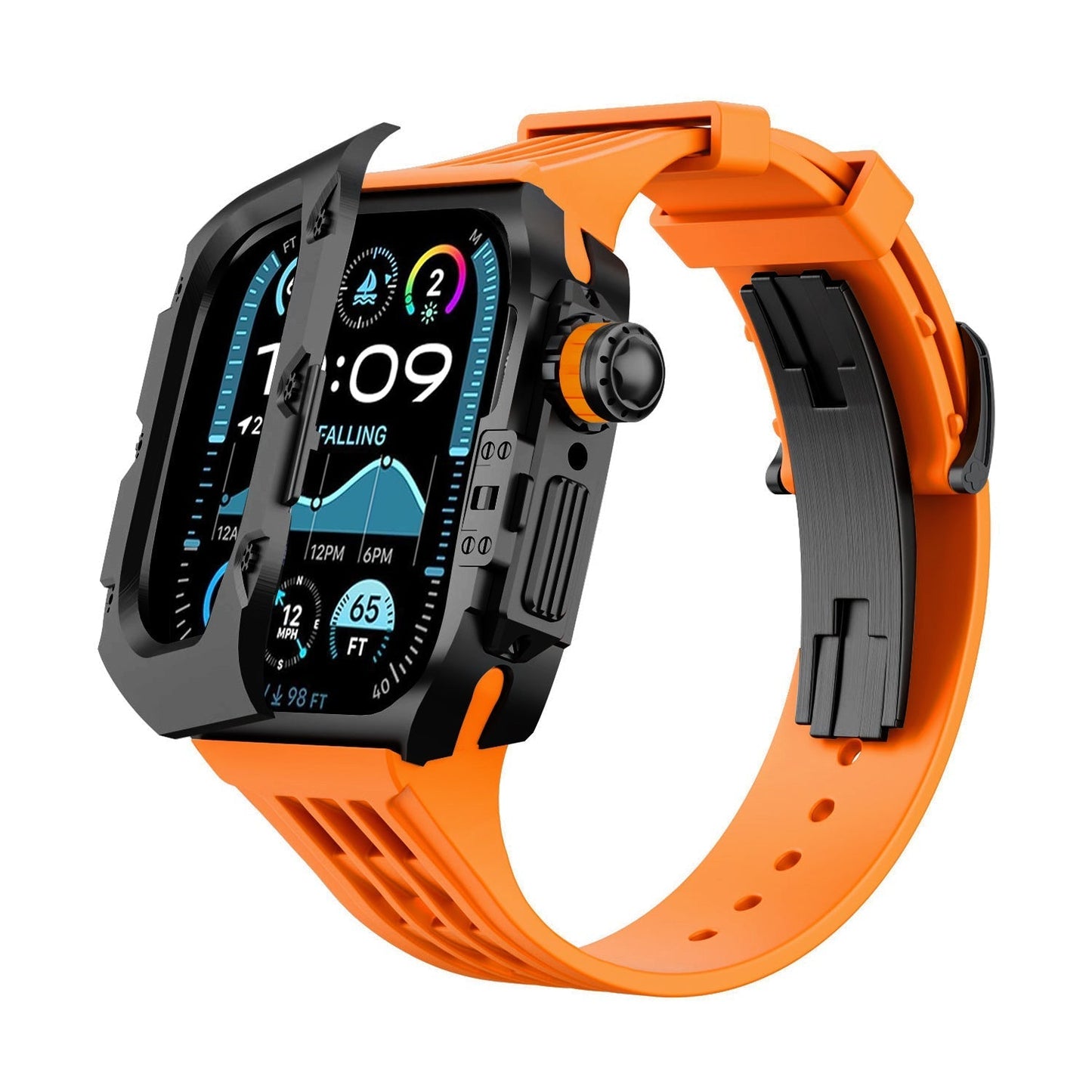 MC-Flipro Apple Watch Case - Titanium Case