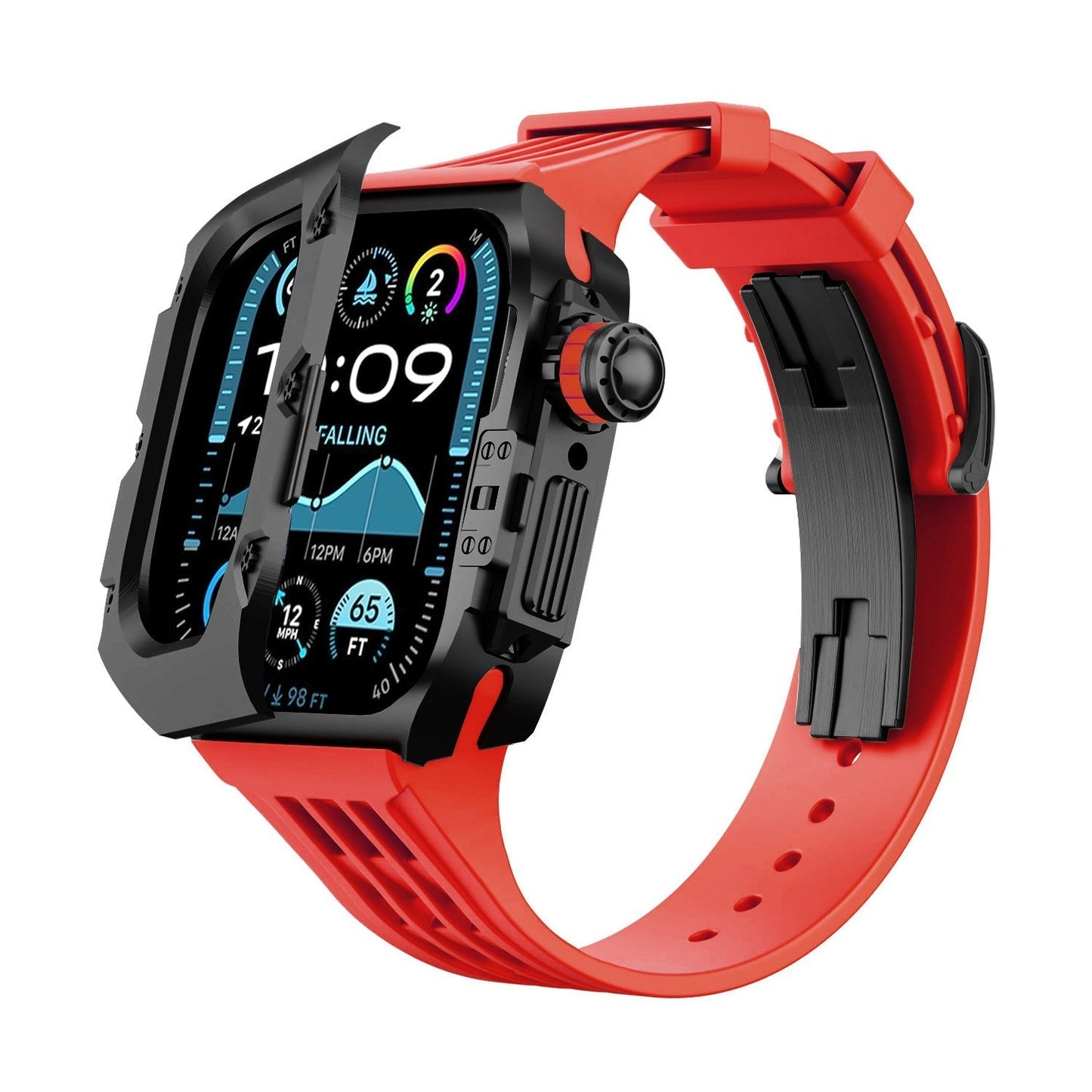 MC-Flipro Apple Watch Case - Titanium Case