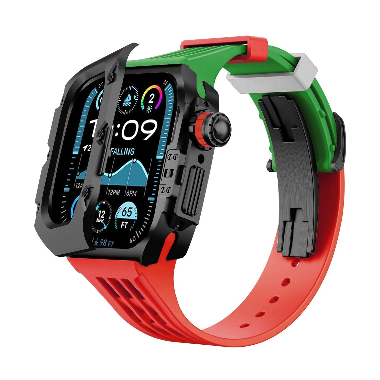 MC-Flipro Apple Watch Case - Titanium Case